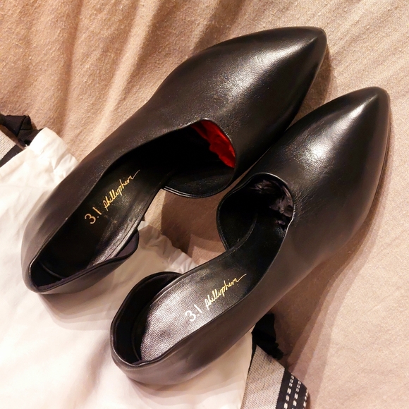 🔥Host Pick🔥3.1 Phillip Lim black leather stiletto platform pumps, EU40/9, EUC - Picture 13 of 14